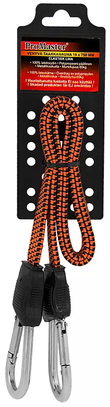 VENYVÄ TAAKKANARU PUNAINEN 19X750MM - Köydet - 5614 - 1