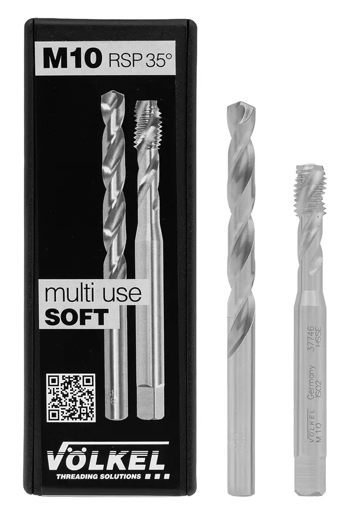 VÖLKEL TWINBOX HSSE - Konekierretapit HSS-Co5 - 19004 - 1