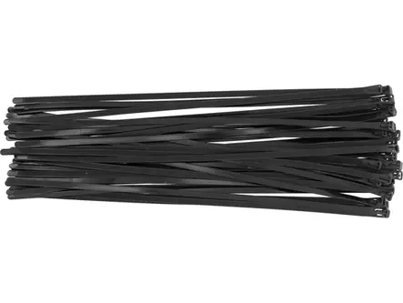 AVATTAVA NIPPUSIDE 7.6X450MM 50KPL MUSTA - Nippusiteet - 19965 - 1