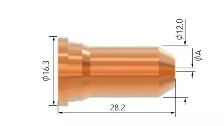 PLASMA SUUTIN 80-90A, 10 KPL - Plasma-Polttimet ja kulutusosat - 17515 - 1