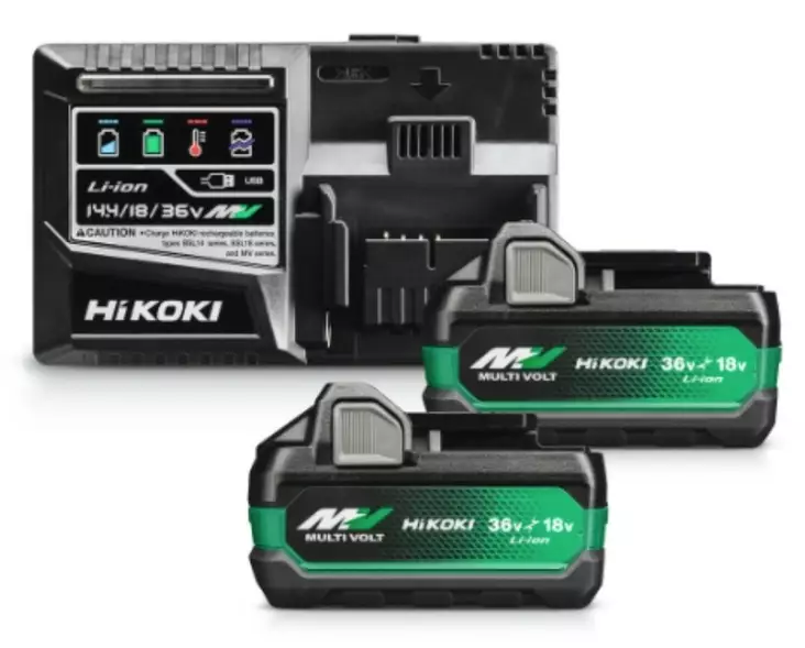 AKKUPAKETTI 36V 2XBSL36A18X + UC18YSL3 - Hikoki - 32625 - 1
