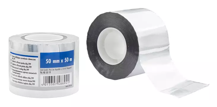 ALUMIINITEIPPI OHUT 50MMX50M - Rajaus ja suojaus - 30855 - 1