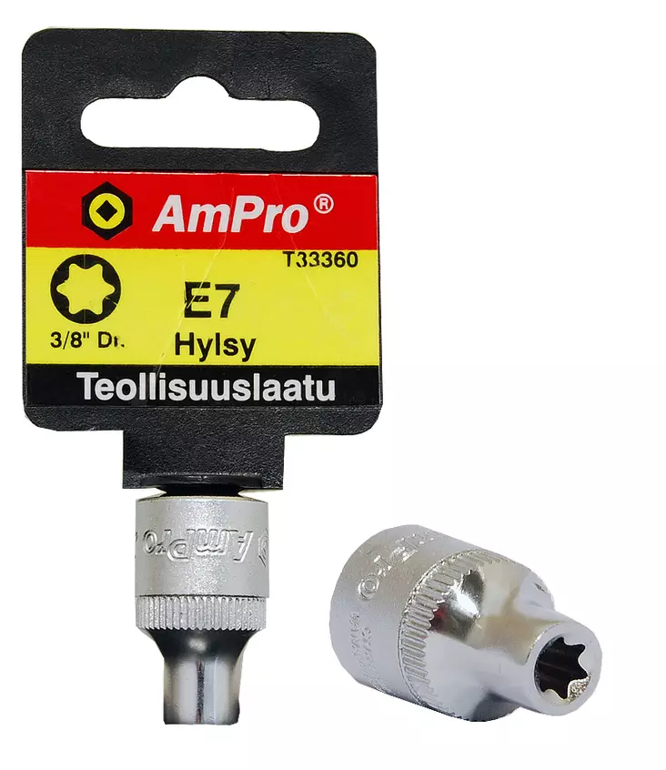 E-TORX-HYLSYT 3/8" AmPro - Hylsyt 3/8" - 4515 - 1