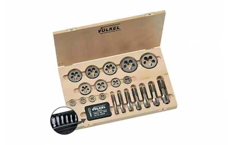 HEXTAP - KIERRETAPIT + PAKAT ( 26 OS.) M 4X0.5 – M 20X1.5 - Konekierretapit HSS-Co5 - 19535 - 1