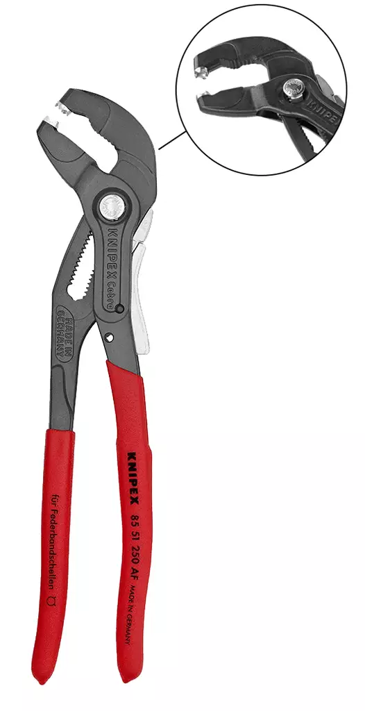 JOUSIKLEM.PIHDIT 250 MM (MAX. CAP. 70 MM) LUKOLLA - Erikoispihdit ja sähkökaapinavaimet - 8165 - 1