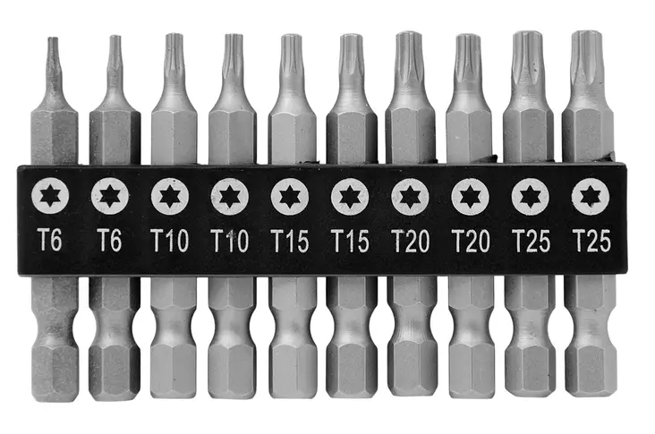 KÄRKISARJA 10-OS TORX - Ruuvauskärjet ja -sarjat - 18565 - 1