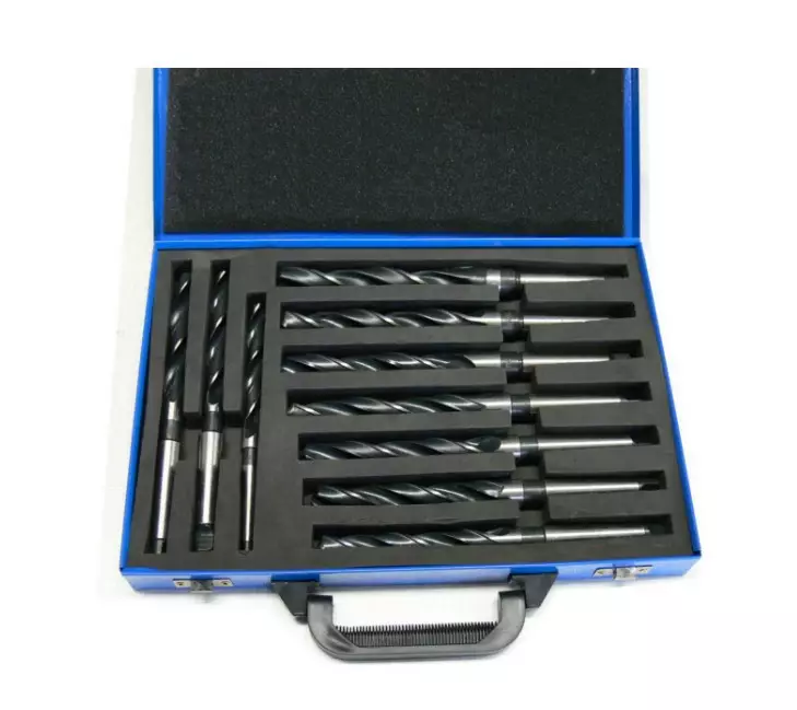 KARTIOPORANTERÄSARJA 10pcs HSS DIN 345 - Kartiovartiset poranterät - 34515 - 1
