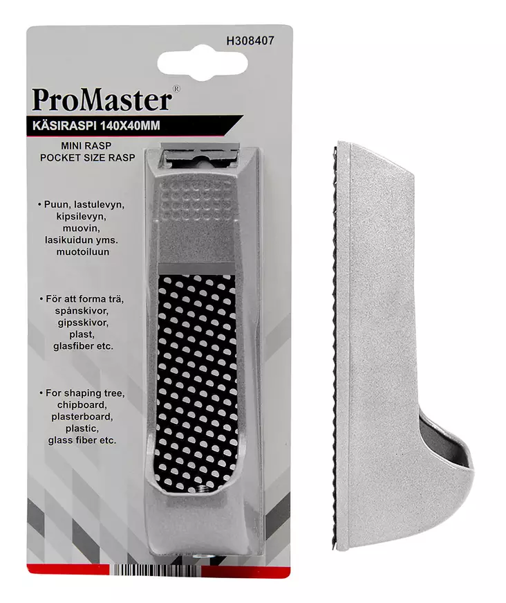 KÄSIRASPI 140X40MM - Viilat ja raspit - 3975 - 1