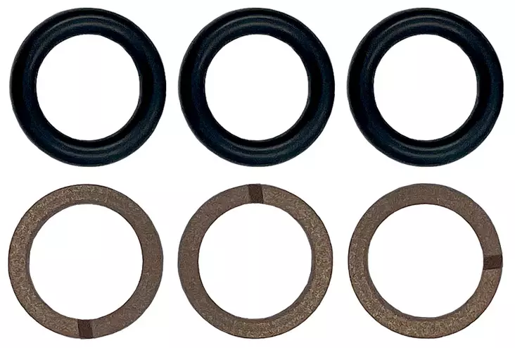 KIERRELIITTIMEN TIIVISTESARJA (Paineletkut) (sis.3 paria) - Clen paineletkut ja letkukelat - 9315 - 1