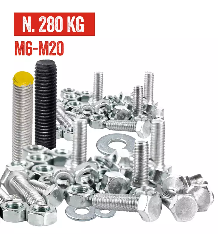 Kiinnitystarvikkeet MAX+ - Pultit ja mutterit - 31805 - 1