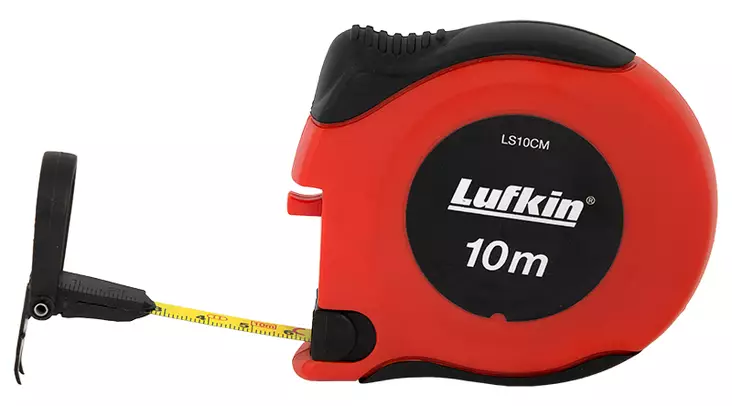 KOTELOMITTA 10M TERÄSNAUHA - Suorakulmat ja astemitat - 6545 - 1