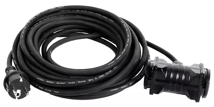 KUMIJATKOJOHTO 3G1.5 10M 2-OS. - Jatkojohdot - 4165 - 1