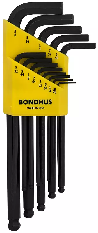 KUUSIOAVAINSARJA 0.05-3/8" PALLOPÄÄ TUUMA BLX13 - Kuusiokoloavaimet ja sarjat - 6455 - 1