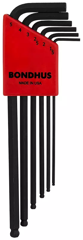 KUUSIOAVAINSARJA 1,5-5MM PALLOPÄÄ BLX6M - Kuusiokoloavaimet ja sarjat - 6445 - 1