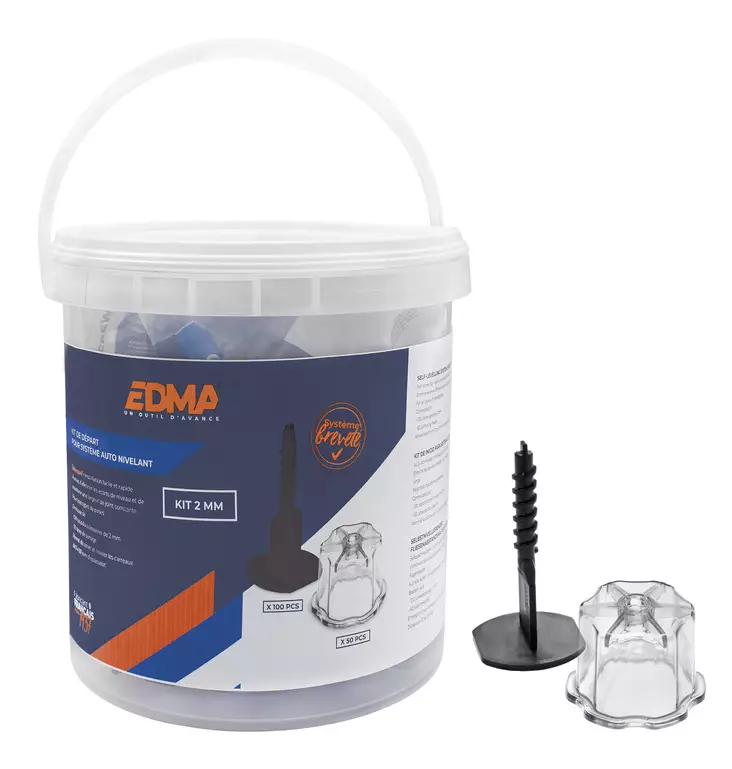 LAATTOJEN TASAUS ALOITUSSARJA 2MM 100+50 - Laminaatti-, laatoitus- ja kipsityökalut - 15885 - 1