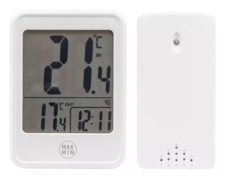 LANGATON LÄMPÖMITTARI SISÄ/ULKO - Lämpömittarit - 18435 - 1