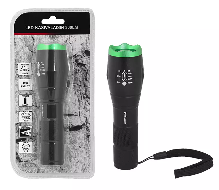 LED-KÄSIVALAISIN 300LM XML T6 - Käsivalaisimet - 7775 - 1