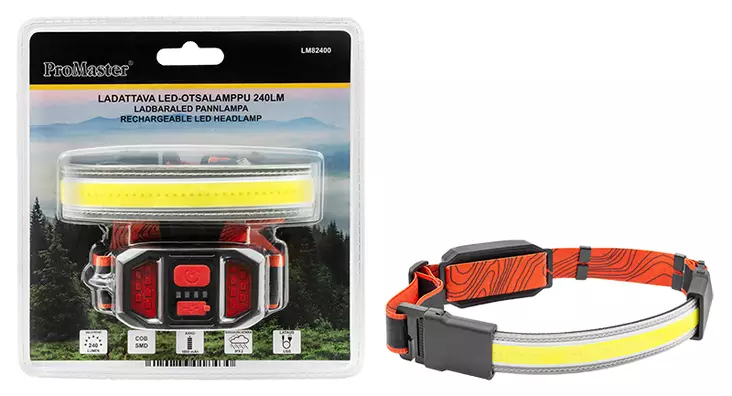 LED-OTSALAMPPU 240LM LADATTAVA - Otsavalaisimet - 17505 - 1