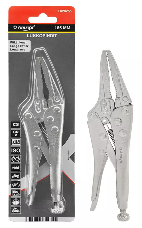 LUKKOPIHDIT 165MM PITKÄ LEUKA - Lukkopihdit - 14915 - 1