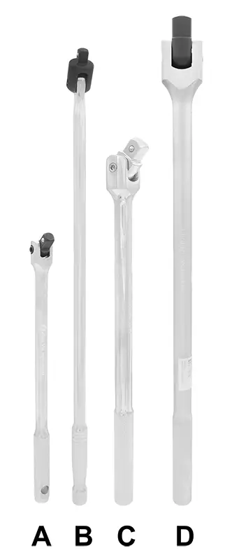 NIVELLETYT VÄÄNTÖVARRET AmPro - Jatkovarret, vääntimet ja adapterit - 4415 - 1