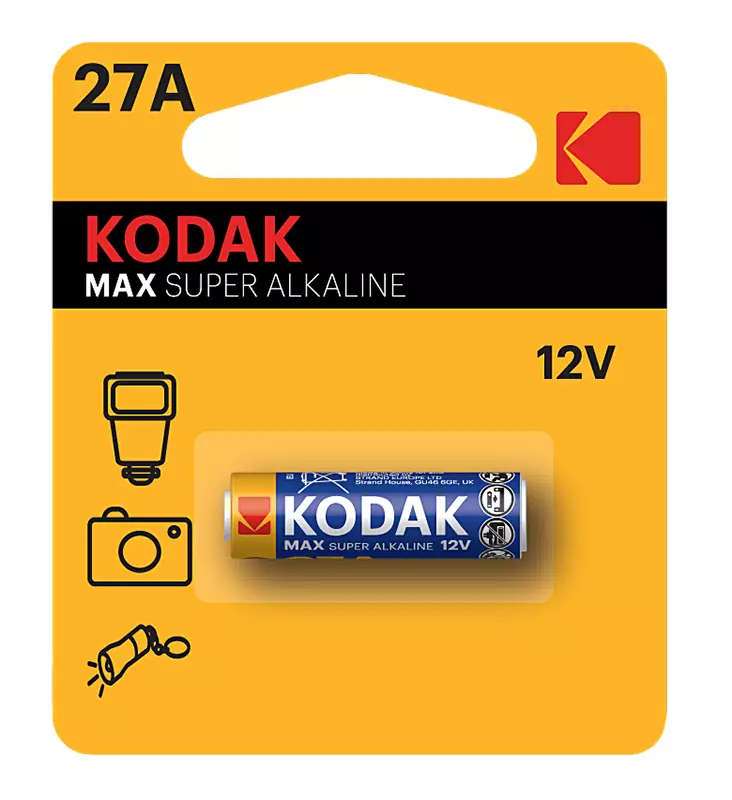 PARISTO ALKALI 27A 12V - Alkaliparistot - 13635 - 1