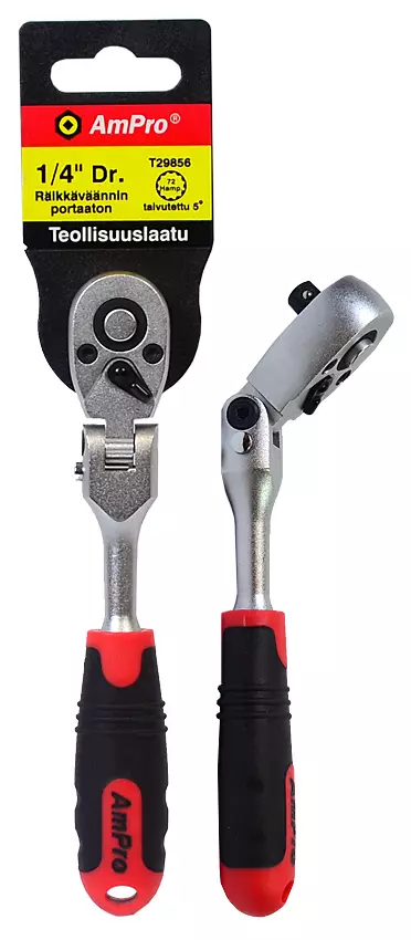 RÄIKKÄVÄÄNNIN 1/4" TAIVUTETTAVA - Räikkävääntimet - 155 - 1