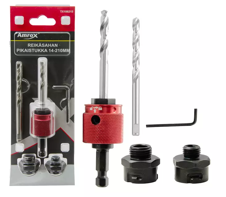 REIKÄSAHAN PIKAISTUKKA 14-210MM - Reikäsahat - 18765 - 1