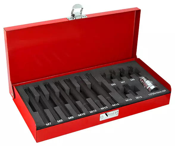 RIBE-KÄRKISARJA 1/2" 14-OS. - Hylsysarjat 1/2" vääntiöllä - 3095 - 1