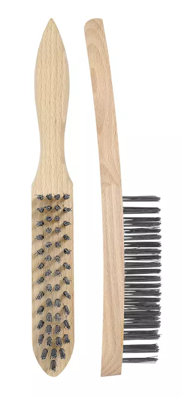 RST-TERÄSHARJA 4x13-RIVINEN 0,40MM LANKA - Teräsharjalaikat ja - harjat - 12205 - 1