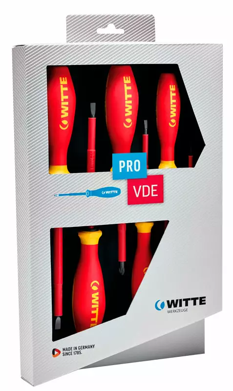 RUUVIMEISSELISARJA 6-OS VDE 1000V - VDE-ruuvitaltat - 6985 - 1