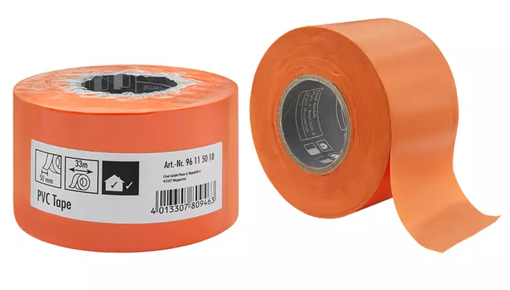 SUOJATEIPPI ECO 50MMX33M UV14 ORANSSI PIENI - Rajaus ja suojaus - 16305 - 1