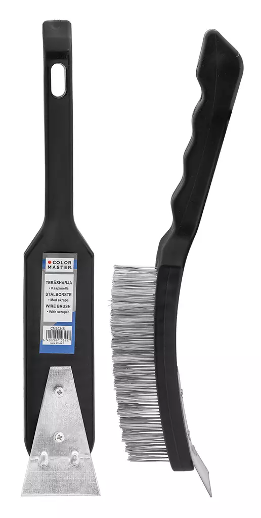 TERÄSHARJA KAAPIMELLA 6-RIVINEN - Tapetointi- ja muuraustyökalut - 31215 - 1