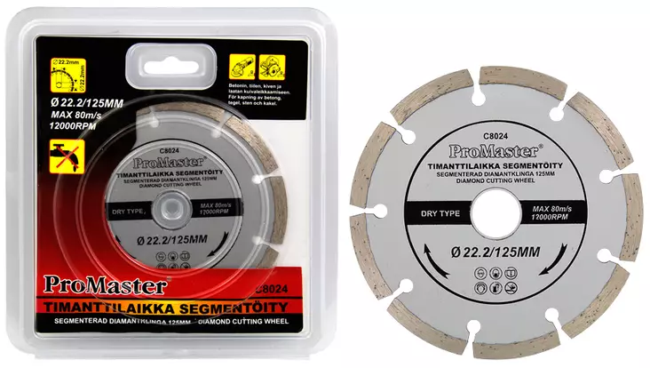 TIMANTTILAIKKA SEGMENTÖITY 125MM - Timanttilaikat - 2325 - 1
