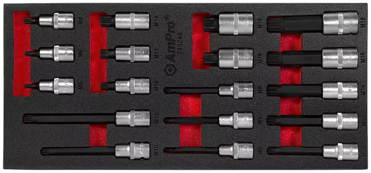 VA-XZN HYLSYSARJA 1/2" 18-OS. FOAM - Työkalumoduulit - 6275 - 1
