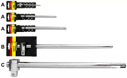 T-VÄÄNTIMET - Jatkovarret, vääntimet ja adapterit - 4416 - 1