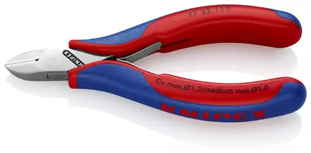 MIKROSIVULEIKKURIT 115 MM MEDIUM WIRE 1,0 MM - Elektroniikkapihdit ja tarkkuustyökalut - 8026 - 2