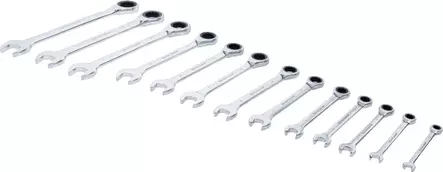 RÄIKKÄKIINTOAVAINSARJA 8 - 32 MM 13-OS. - Kiinto- ja räikkälenkkisarjat - 19736 - 2