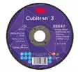3M CUBITRON 3 HIOMALAIKKA 125 x 7 x 22,23 MM - Katkaisulaikat metallille - 34376 - 1