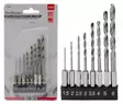METALLIPORANTERÄSARJA 8-OS. 1,5-6MM HSS - Kierukkaporasarjat HSS - 18566 - 1