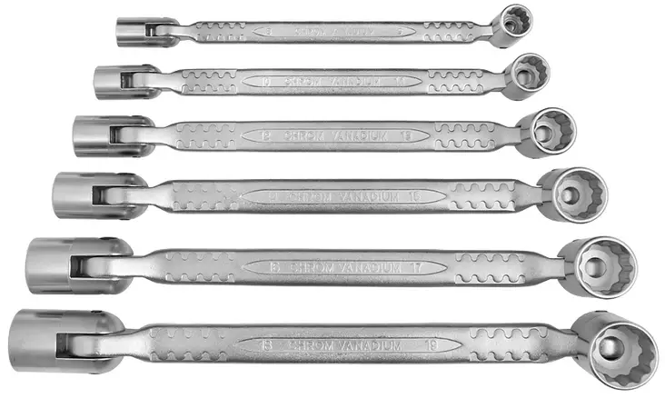 PIIPPUAVAINSARJA 6-OS. 8-19 MM - Piippuavaimet, lenkit ja avolenkit - 3746 - 1