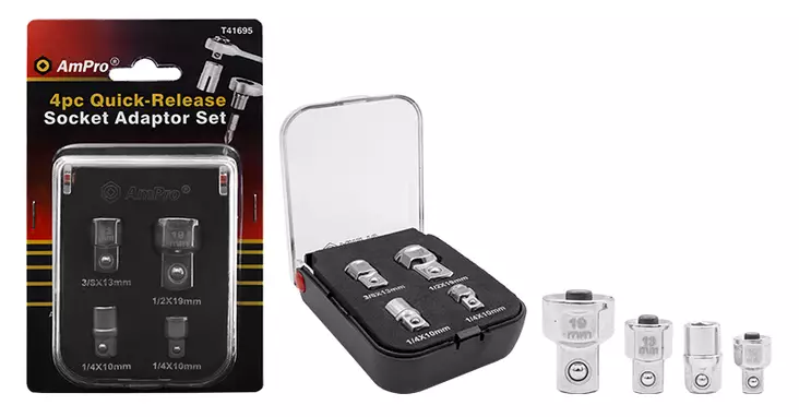 ADAPTERISARJA 4-OS. - Jatkovarret, vääntimet ja adapterit - 13726 - 1