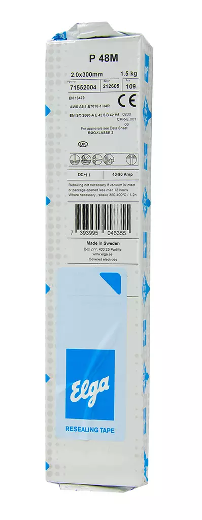 ELGA P48M 2.5X350MM-2KG - Hitsauspuikot - 17166 - 1