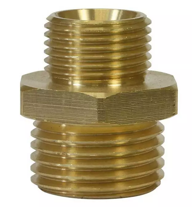 KAKSOISNIPPA 3/8"U - 1/2"U MESSINKI - Clen kaksoisnipat ja liittimet - 30916 - 1