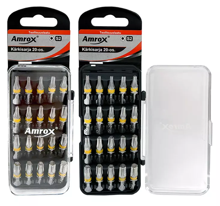 KÄRKISARJA TORX 20-OS. VÄRIKOODILLA - Ruuvauskärjet ja -sarjat - 19966 - 1