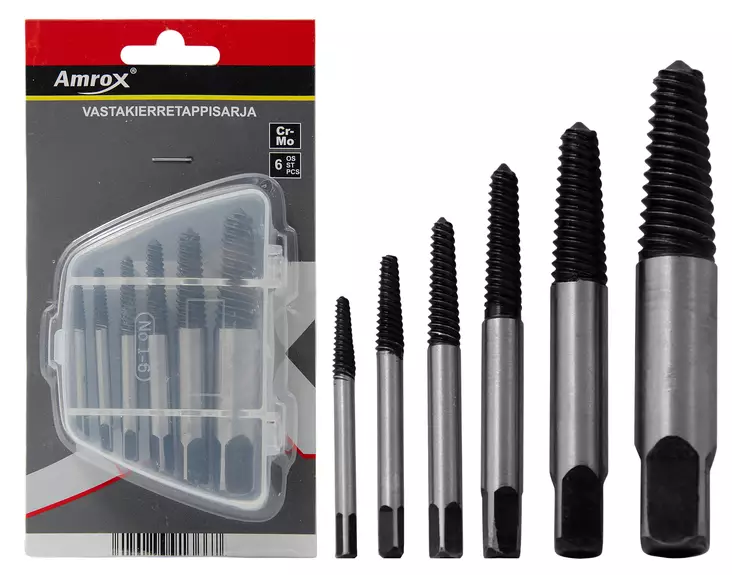 KATK.RUUVIN ULOSVETOSARJA 6-OS 1/8-3/4" - Ulosvetimet - 18576 - 1