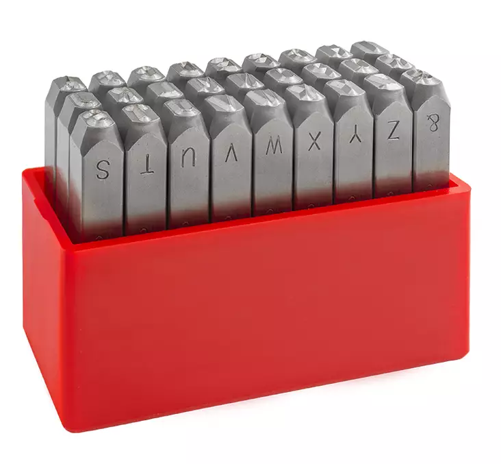 KIRJAINMEISTI 5MM 27-OS. - Taltat, tuurnat ja meistit - 16416 - 1