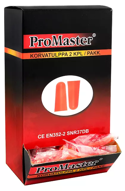 KORVATULPPA 200PR, SNR37DB CE EN352-2 - Kuulosuojaimet ja korvatulpat - 816 - 1
