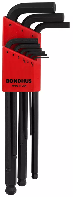 KUUSIOAVAINSARJA 1,5-10MM PALLOPÄÄ BLX9M - Kuusiokoloavaimet ja sarjat - 6446 - 1