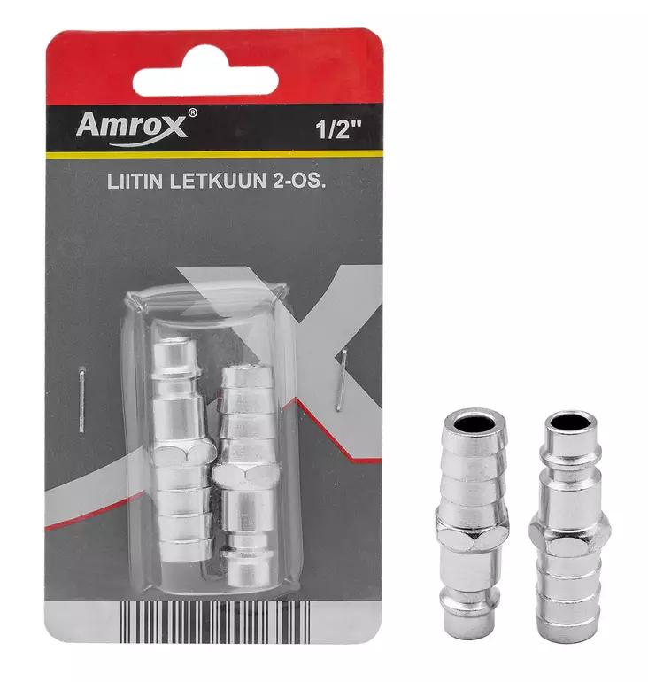 LIITIN LETKUUN 1/2" PI 2-OS. - Paineilmaliittimet - 18246 - 1