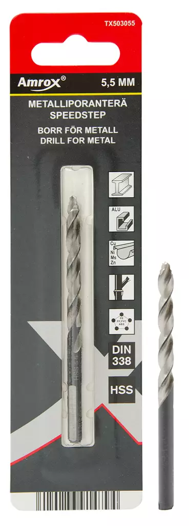 METALLIPORANTERÄT SPEEDSTEP Amrox - Kierukkaporanterät HSS-G - 19146 - 1